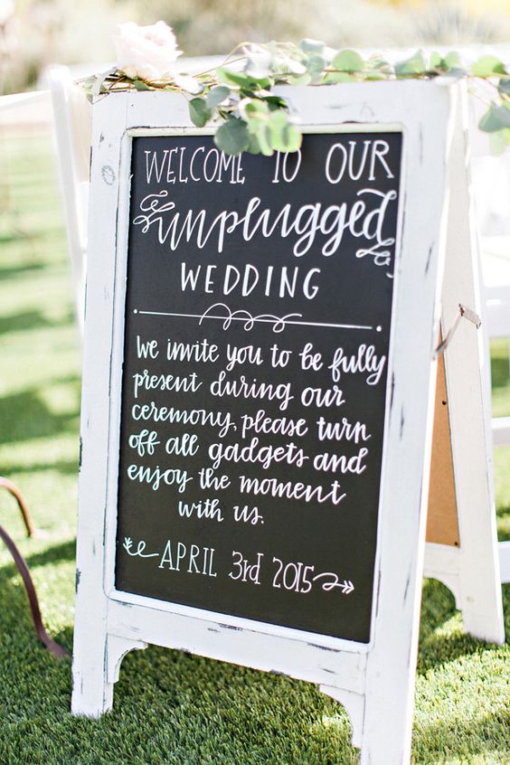 wedding unplug sign4